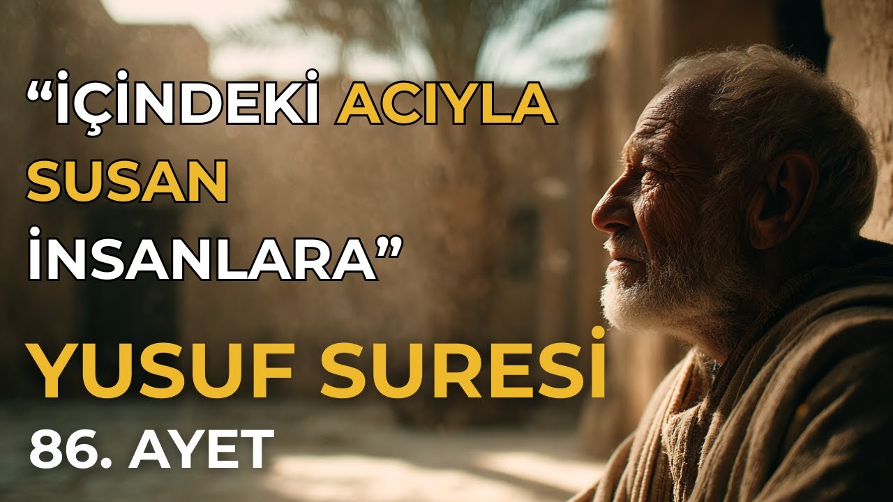 İçinde Taşıdığın Acıyı Allah’a Arz Etmek | Yusuf Suresi 86
