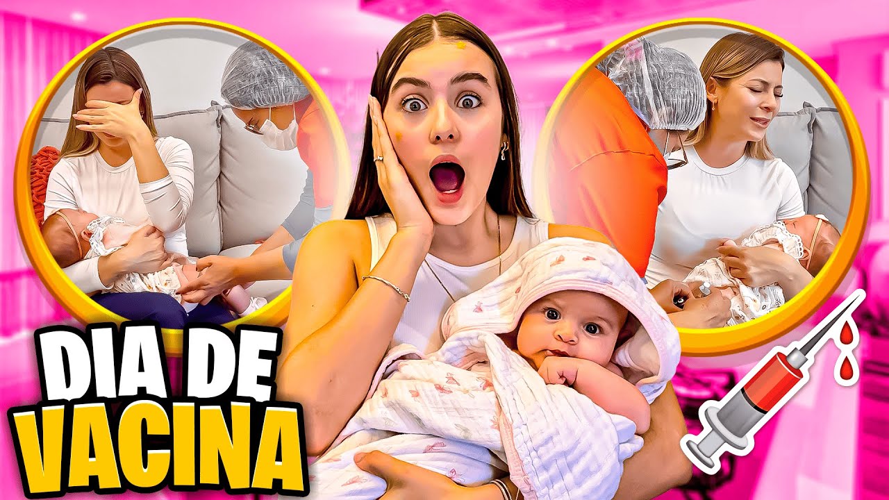 DIA DE VACINA DA MELISSA