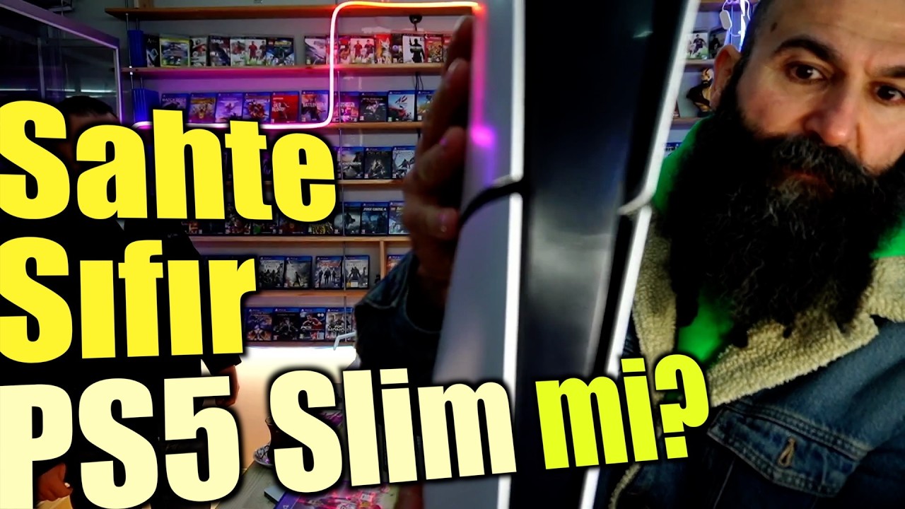 Takipçimiz Satın aldığı Sıfır PS5 Slim 'den şüphelenmiş