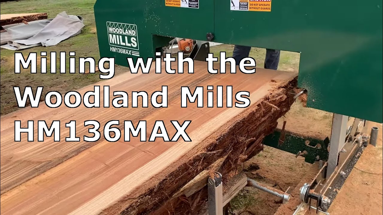 Milling with the Woodland Mills HM136MAX