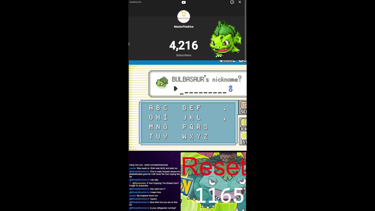 Shiny Bulbasaur hunt Day 4 Pokemon Leafgreen