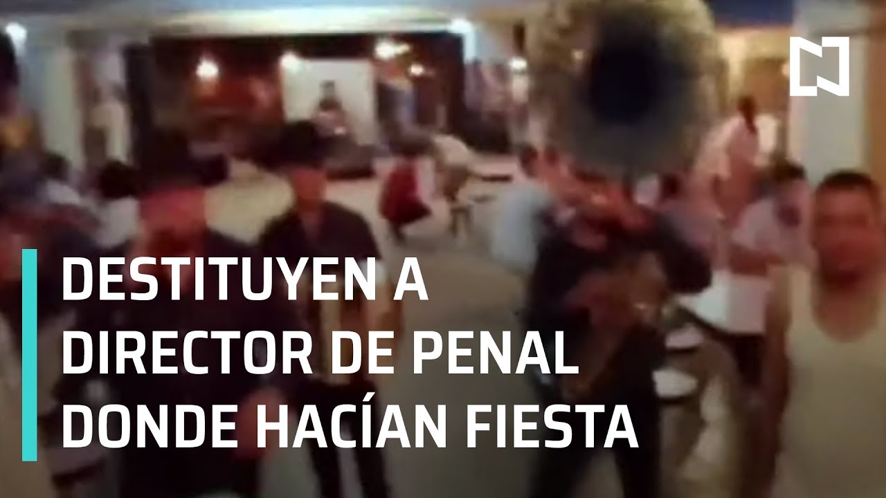 Fiesta en penal El Amate Chiapas; destituyen a director de El Amate - En Punto con Denise Maerker