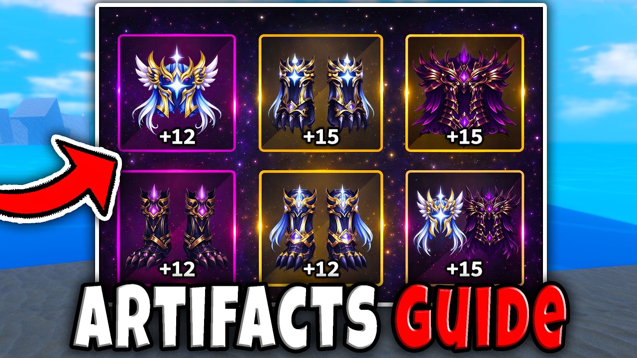 ARTIFACTS FULL GUIDE in SAILOR PIECE BEST ARTIFACTS how to GET DUST UPGRADES STATS MILESTONES Roblox
