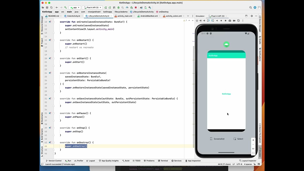 Understanding Android Activity Lifecycle in 2023