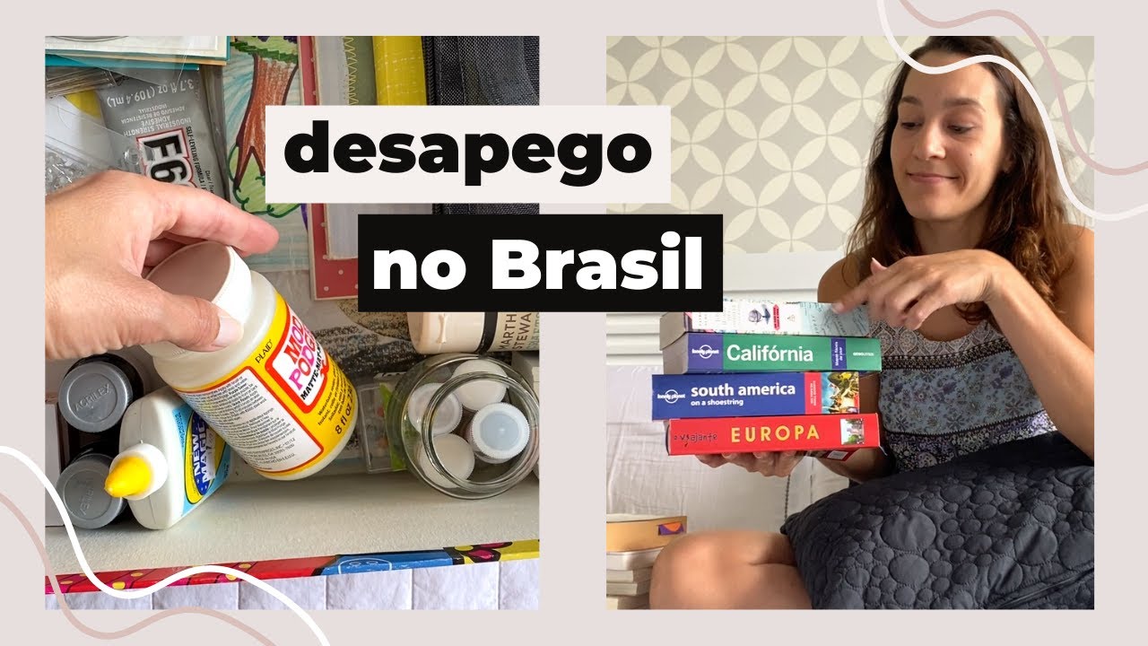 DESAPEGO DAS MINHAS COISAS NO BRASIL DEPOIS DE 4 ANOS! | Luiza Ferro
