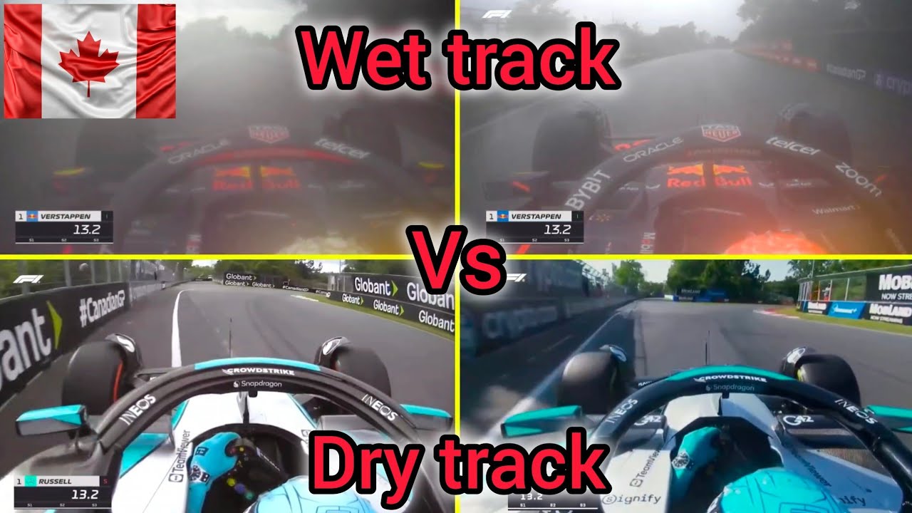F1.   GP  Canada. Pole position. 2022-2025. (Russell Vs Verstappen)