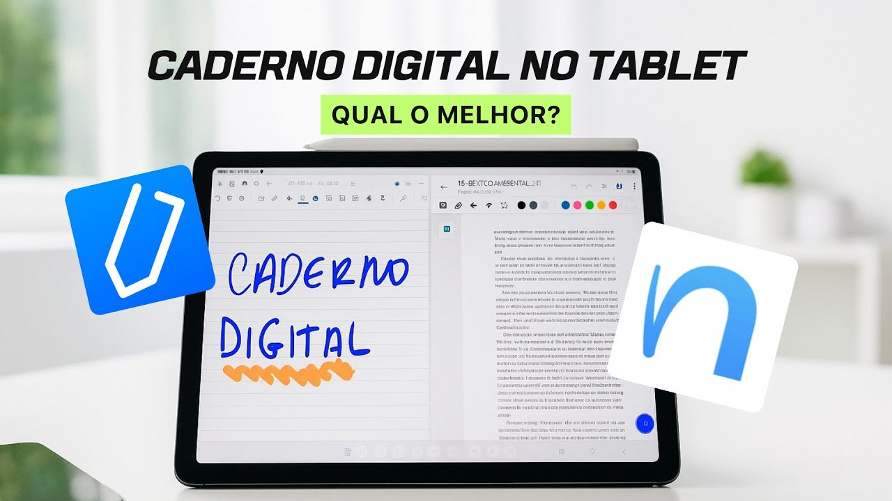 Notewise vs Nebo: Qual o melhor pra estudar no tablet? #tutorial #tablet