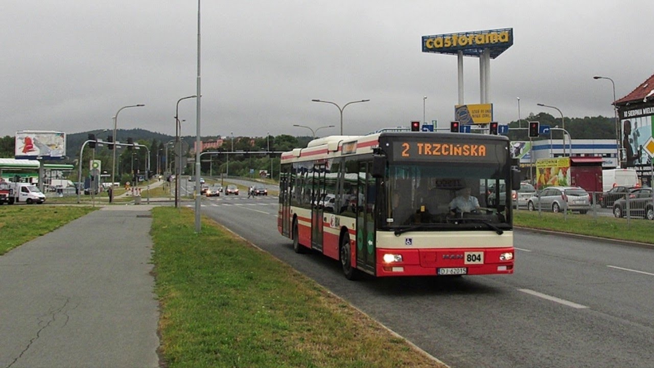 MAN NL263 #804 🎵Turbina🎵 @MZK Jelenia Góra, 6  10.10.2021