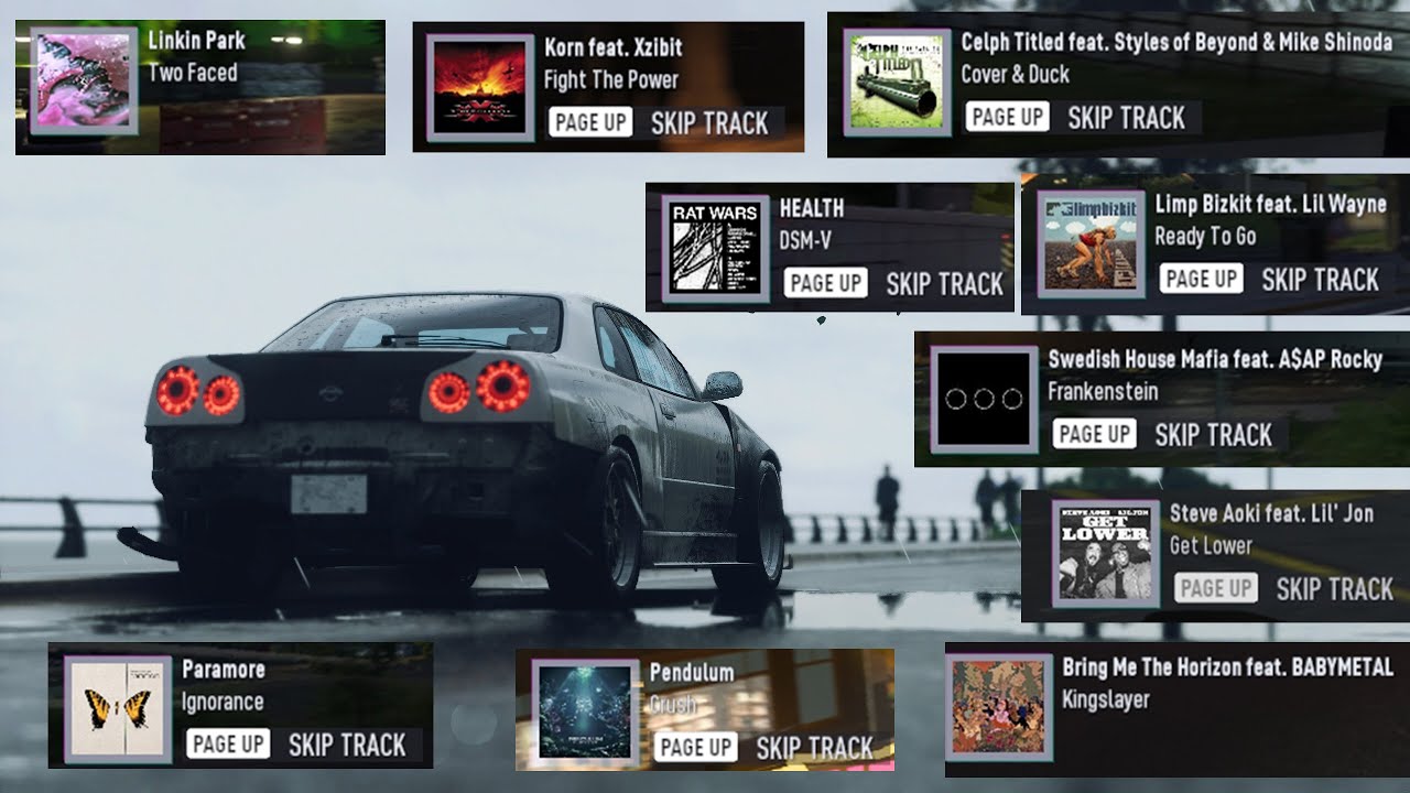 NFS Unbound - Alternate Waves mod showcase (soundtrack mod)