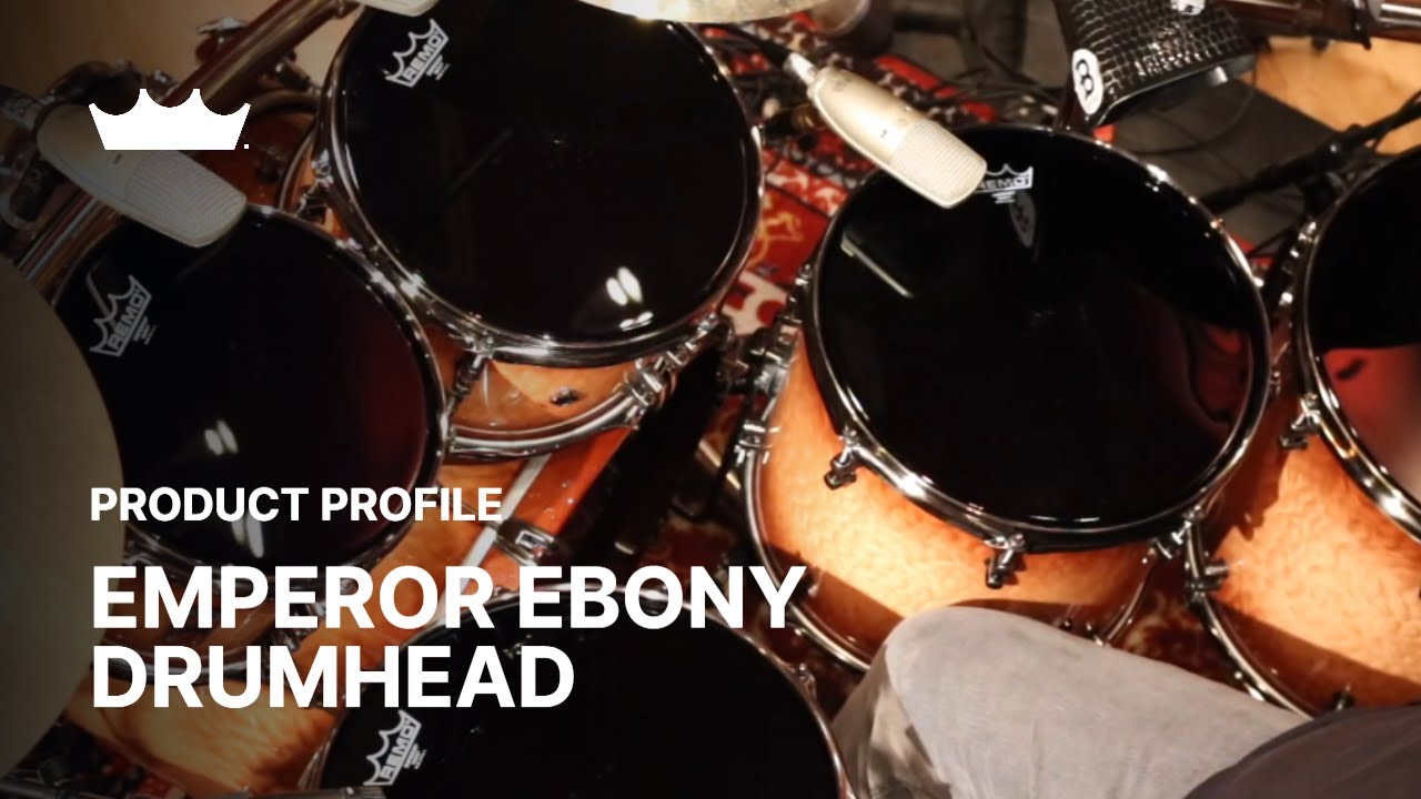 Emperor Ebony Drumhead | Remo