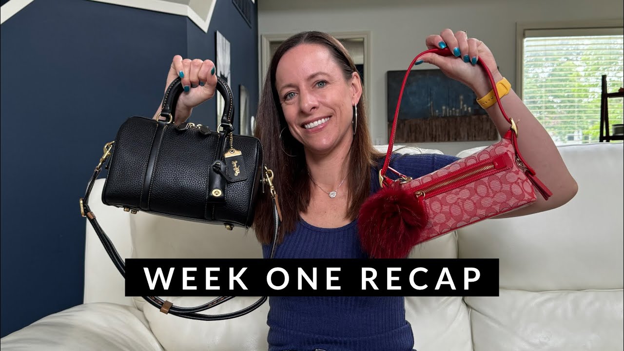 Shop My Closet Week One Recap! | Bag Collection Challenge w/ @milliegalier