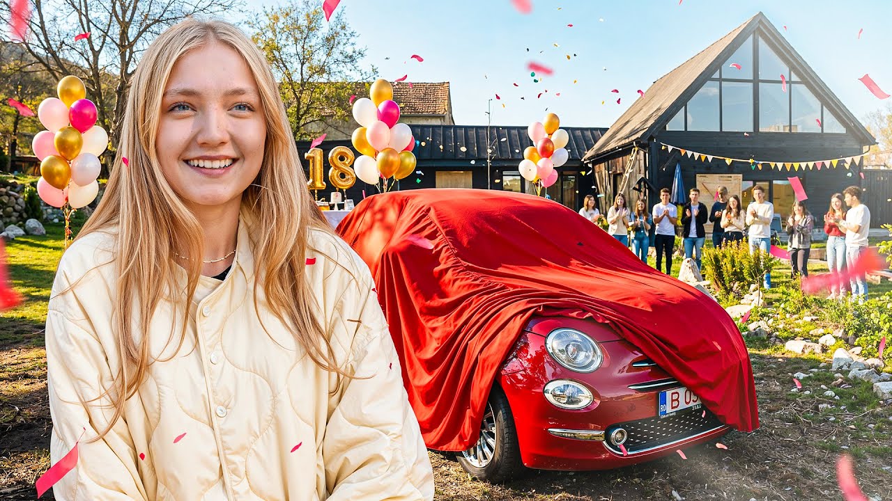 🚗 Cadoul surpriză de MAJORATUL Melissei • 18 ani 