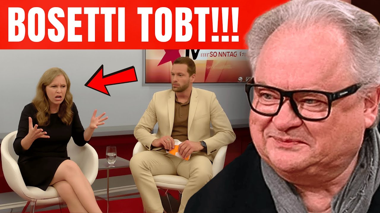 Auf 180! Heinz-Rudolf Kunze zerlegt Sarah Bosetti mit knallharten Fakten!