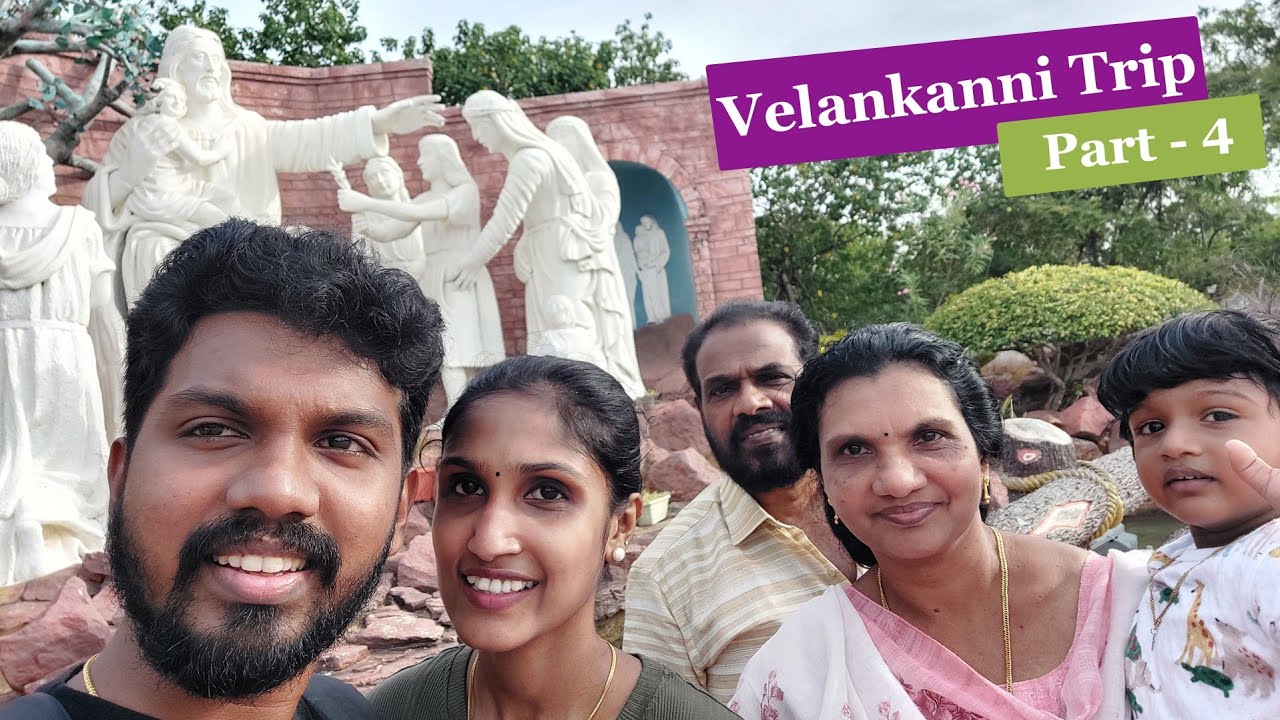 Velamkanni Trip Part -4 #travelvlog #velankannichurch #food #travel #familyhappiness #velakannimadha