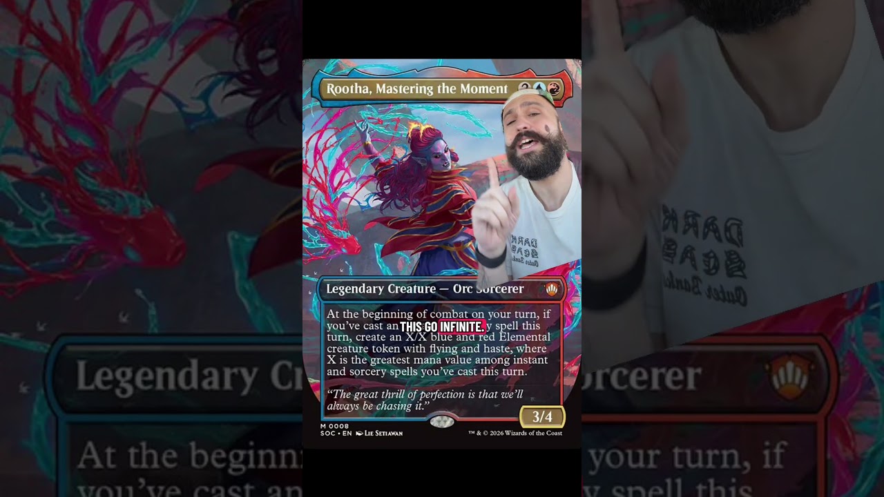 Бесконечная комбинация для командирской колоды Prismari Secrets of Strixhaven.