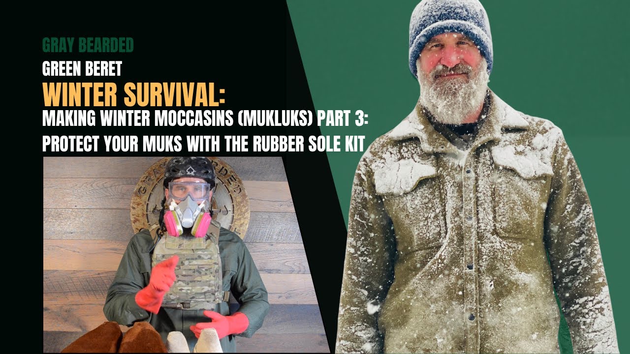 DIY Rubber Soling Kit- Protect Your Moccasins
