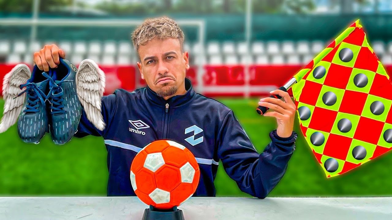 PROBANDO PRODUCTOS DE FÚTBOL ILEGALES *No los recomiendo*