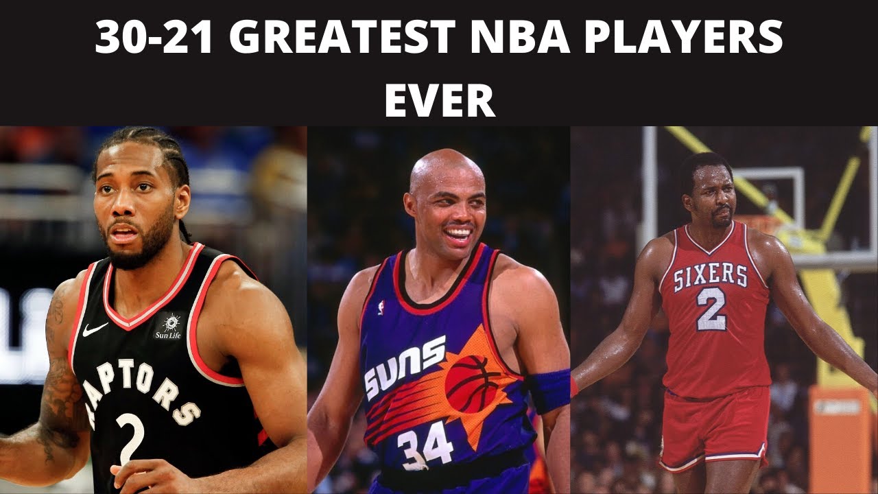 Top 50 NBA Players of All Time (30-21)