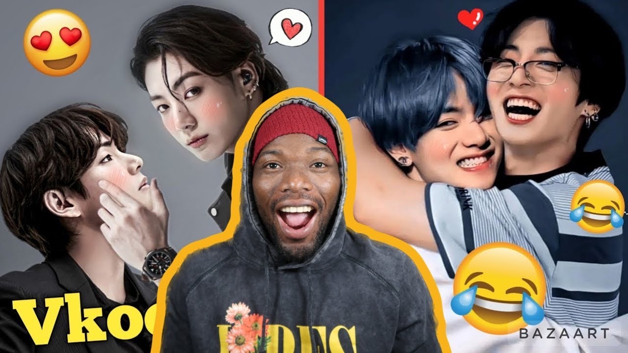 BTS Taekook Acting Like Real Couples (First Time REACTION to #bts )