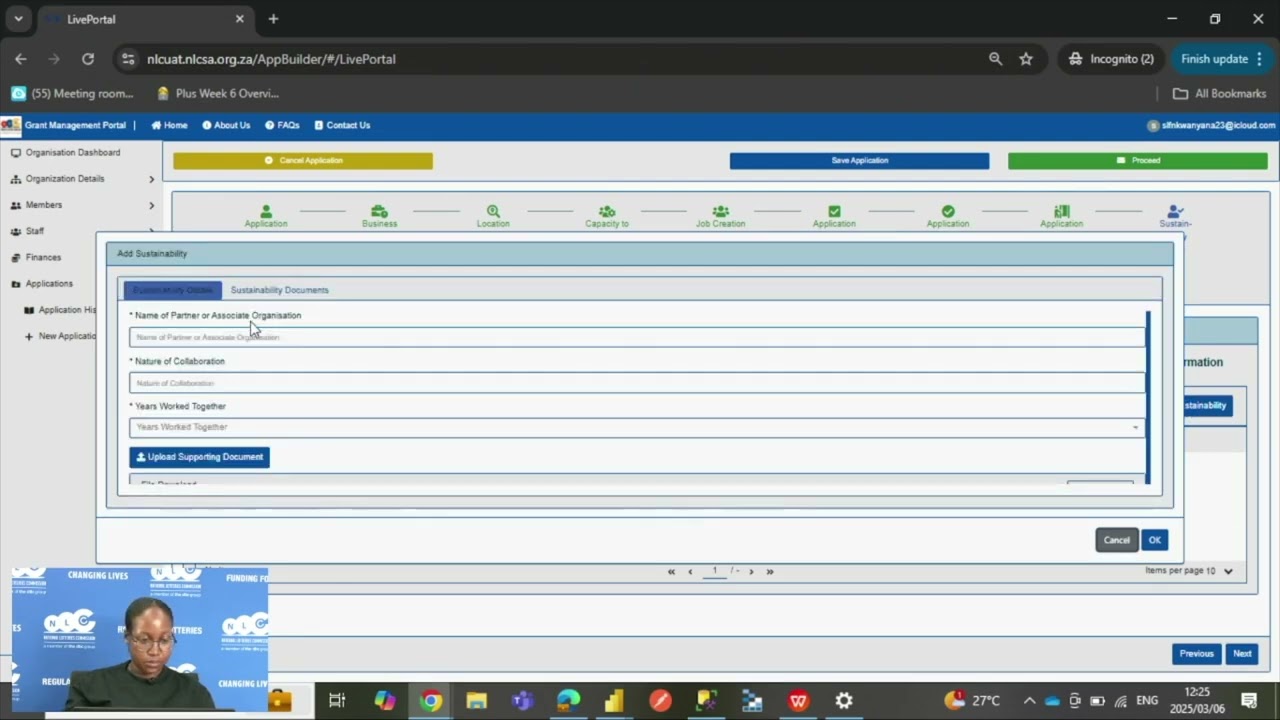 How to Apply for NLC Funding- Step by Step Demonstration