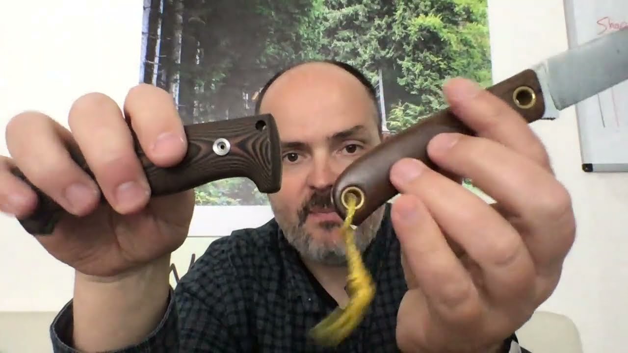 Messergriff Materialien am Beispiel Manly Patriot | Reini Rossmann Kaufberatung