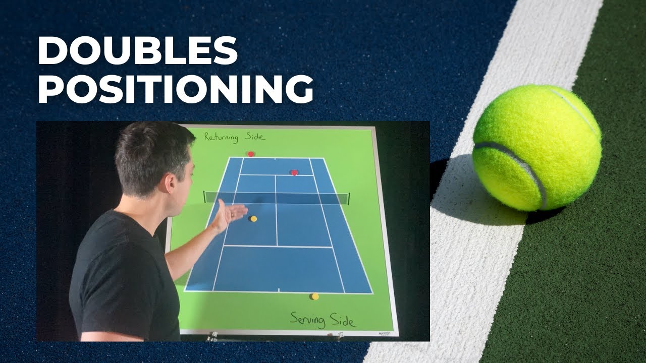 Doubles Positioning in Tennis (1 Up, 1 Back)