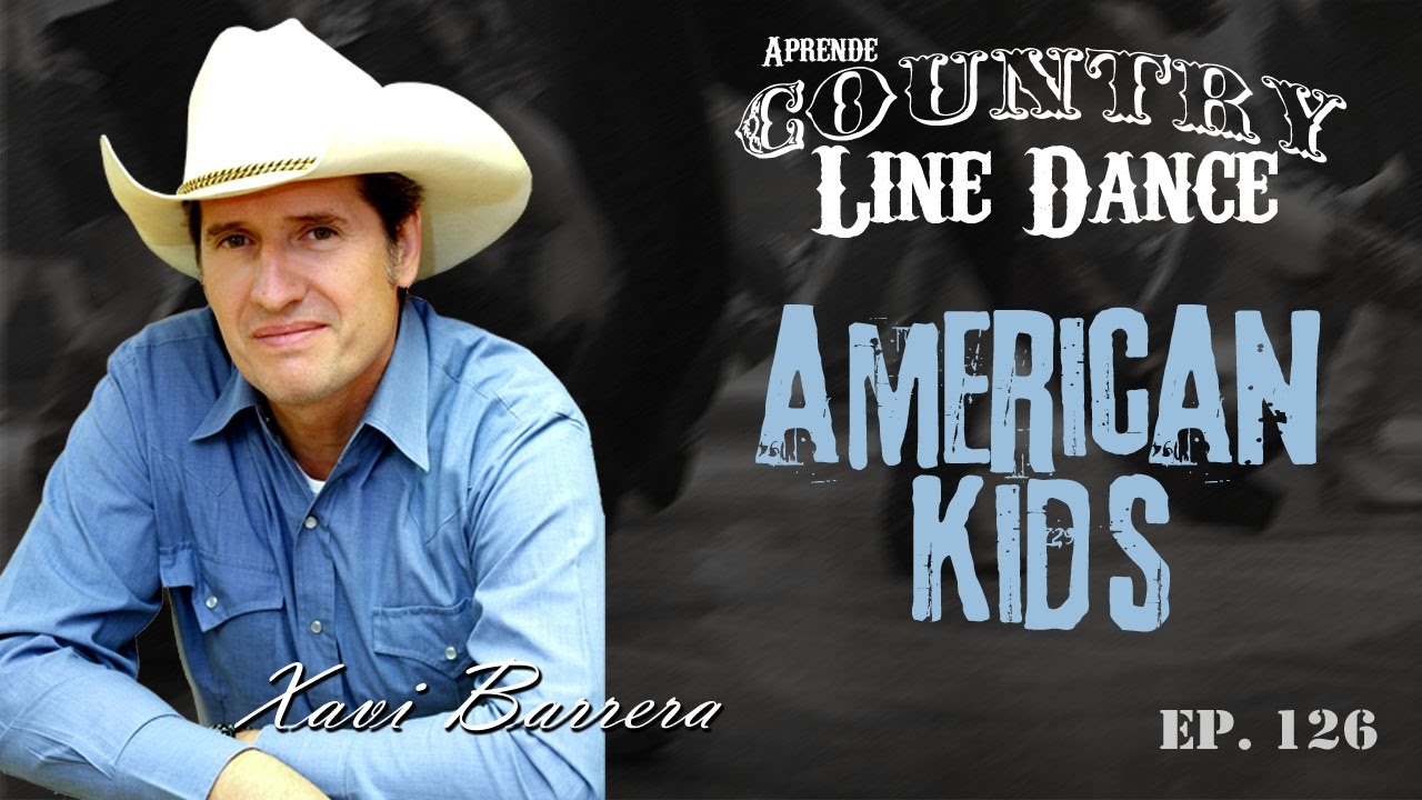 Como bailar AMERICAN KIDS - 64 tiempos Country Line Dance Clase y Baile