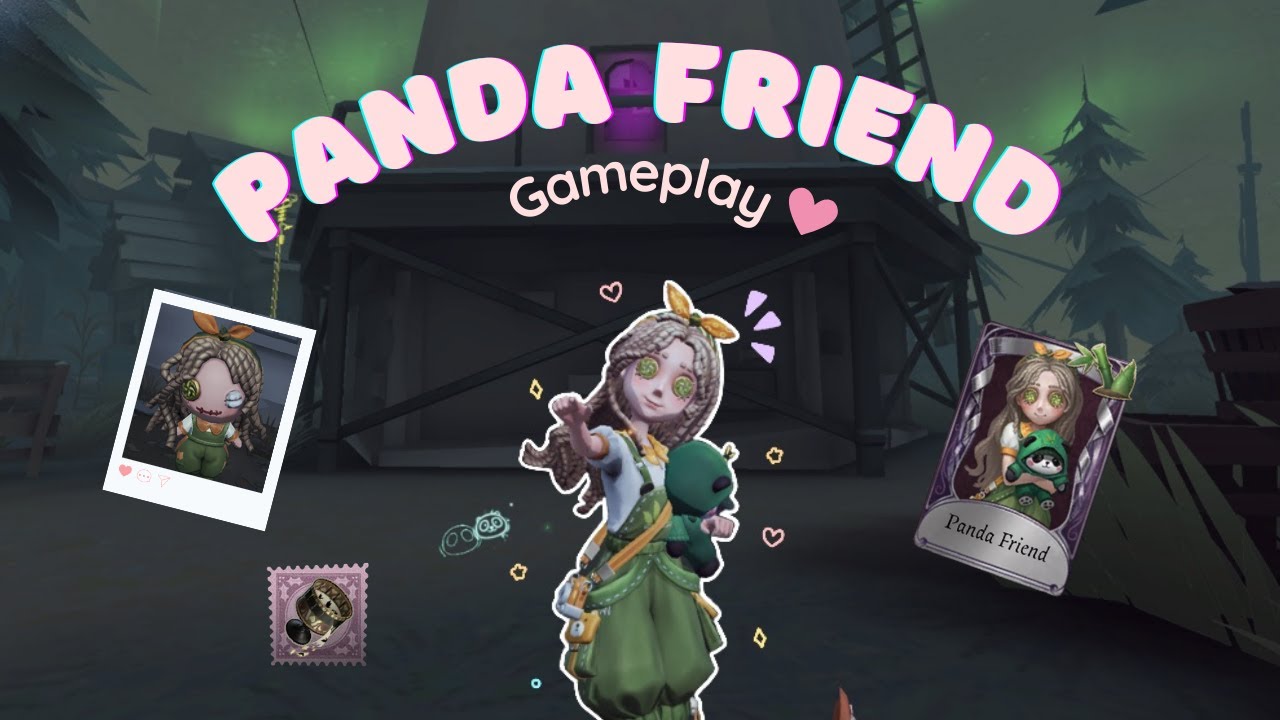 Identity V | Little Girl “Panda Friend” + Zoetrope Accessory Gameplay 🐼🎍