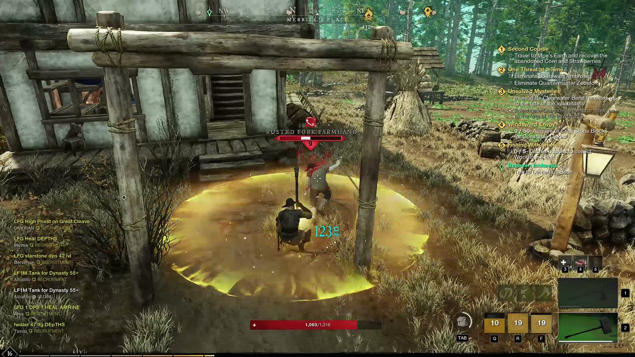 New World - Thor Build (War Hammer Skills)