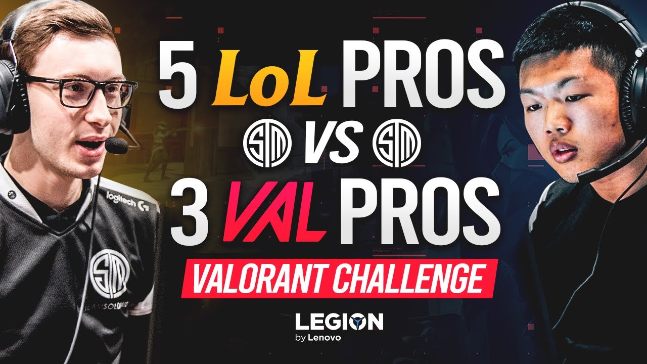 VALORANT vs LEAGUE OF LEGENDS: 3v5 - What Happens When The TOP LCS Pros Face The BEST VALORANT TEAM?