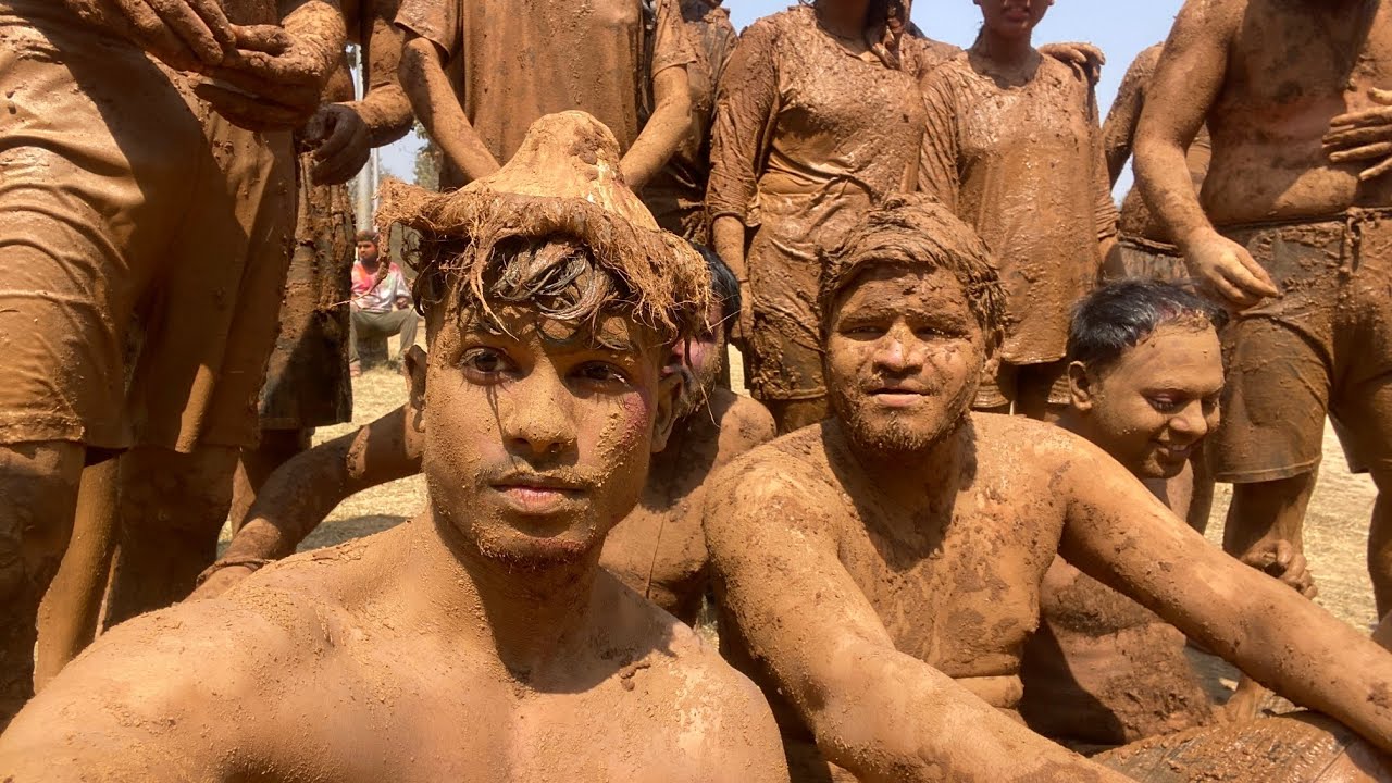 Mud holi in NIT Rourkela 😍 #nitrourkela #holi