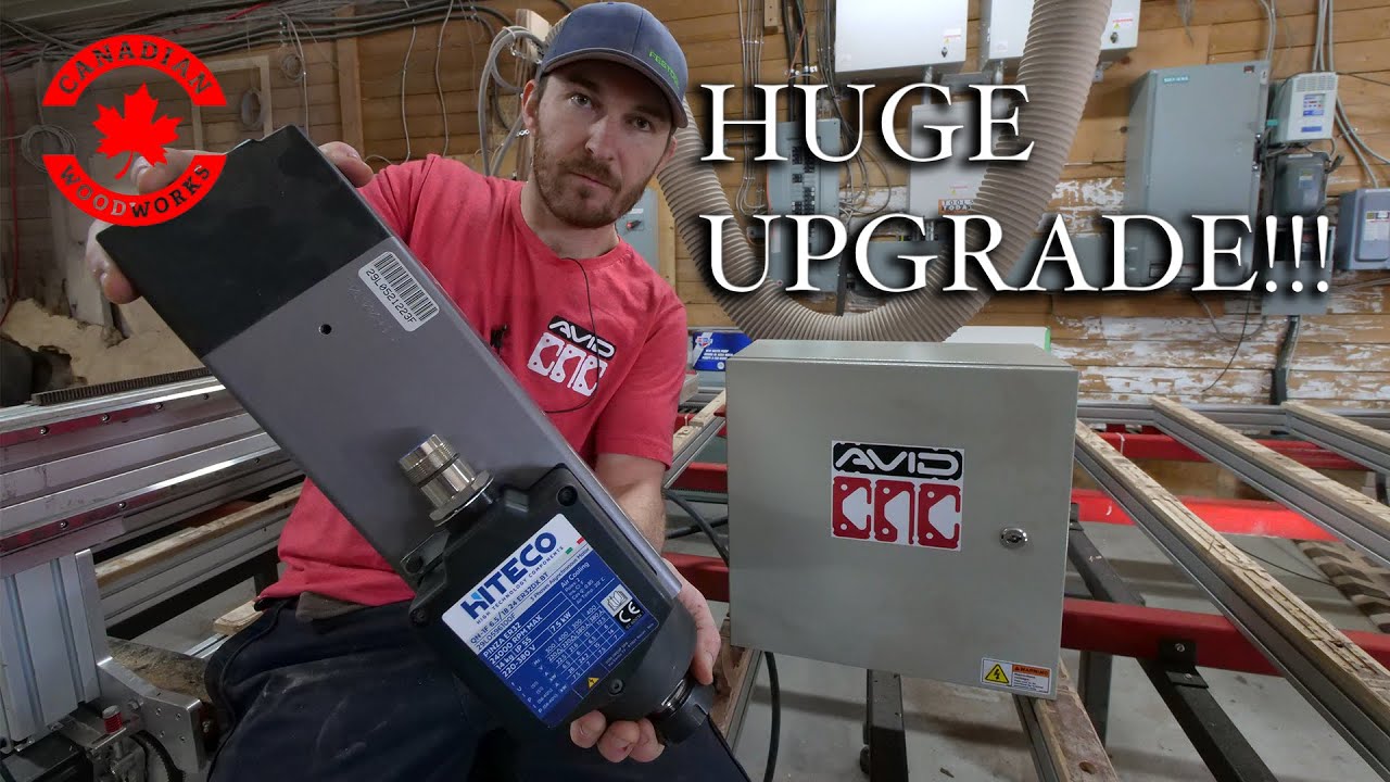 Avid CnC Upgrade to 8.7hp Spindle