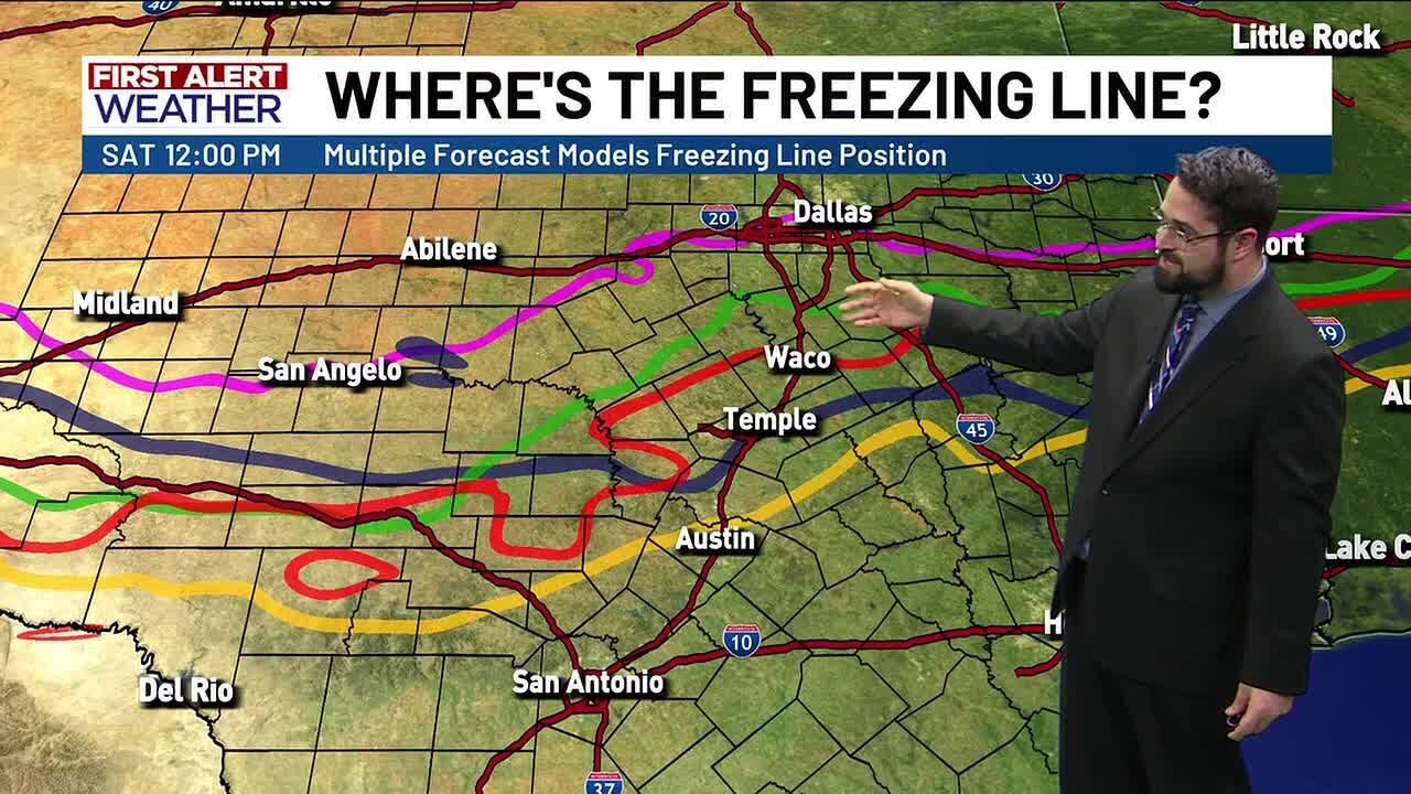 KWTX First Alert Meteorologist Sean Bellafiore has latest on Winter Storm in Central Texas