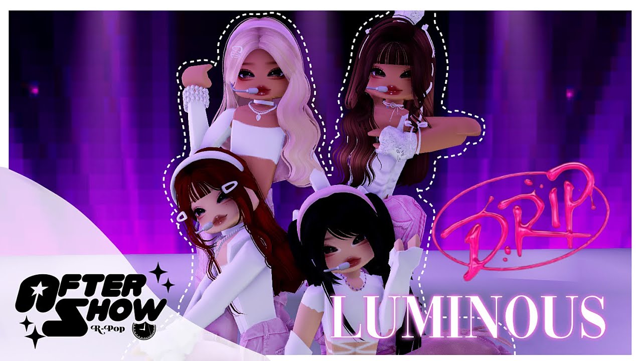 DRIP - LUMINOUS (총명한) PERFORMACE STAGE [AFTER SHOW] 4K | ROBLOX KUV RH DANCE STUDIO