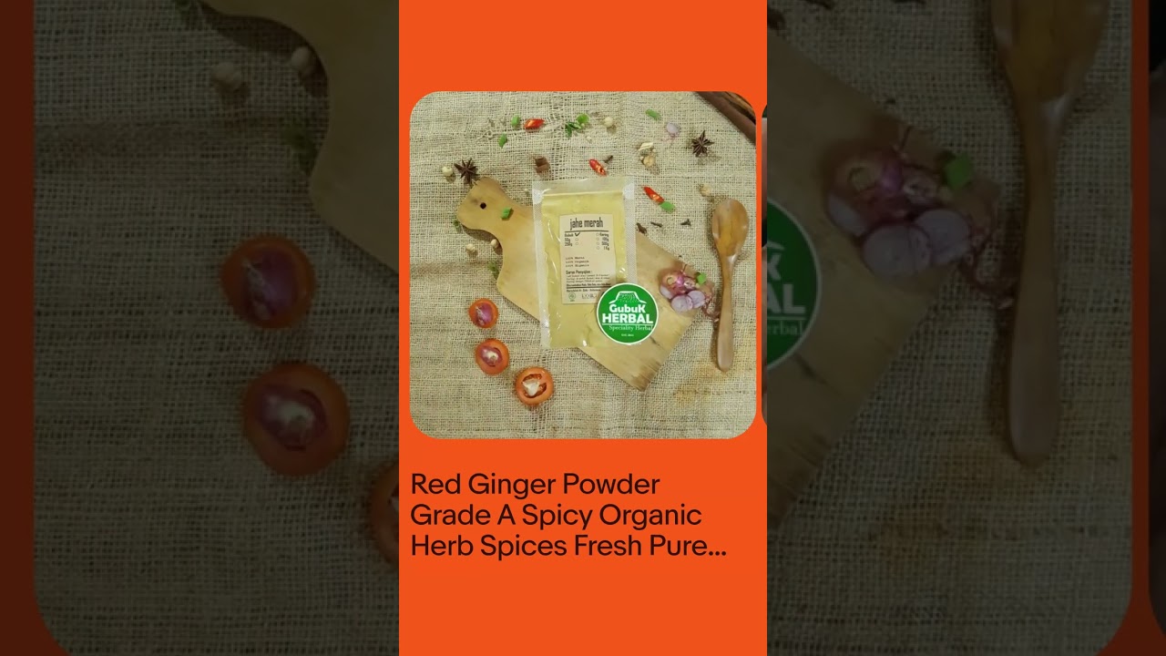 Red Ginger Powder Grade A Spicy Organic Herb Spices Fresh Pure Hygienic Premium