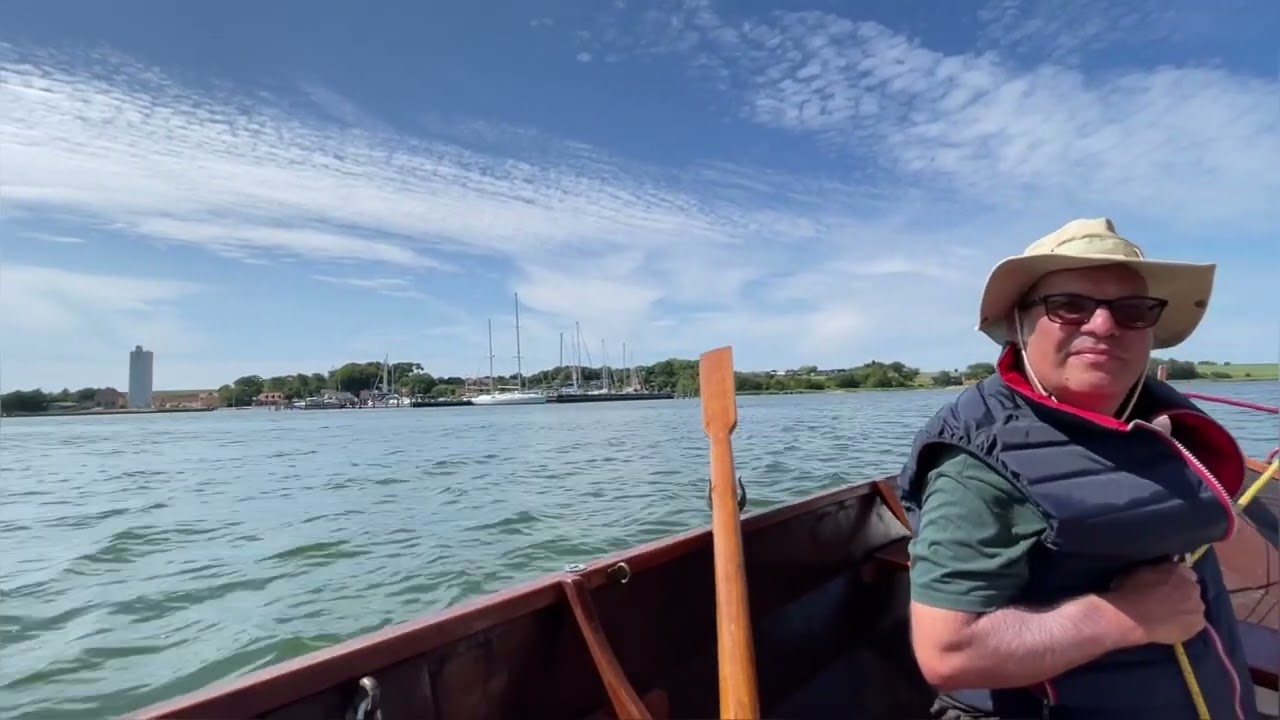 First trip with my Iain Oughtred Whilly boat