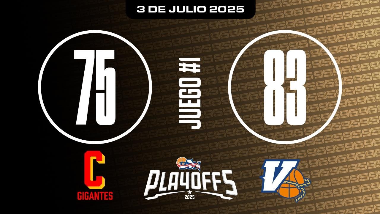 Resumen - Gigantes de la C vs. Vaqueros de Bayamon - Juego #1 - BSN2025
