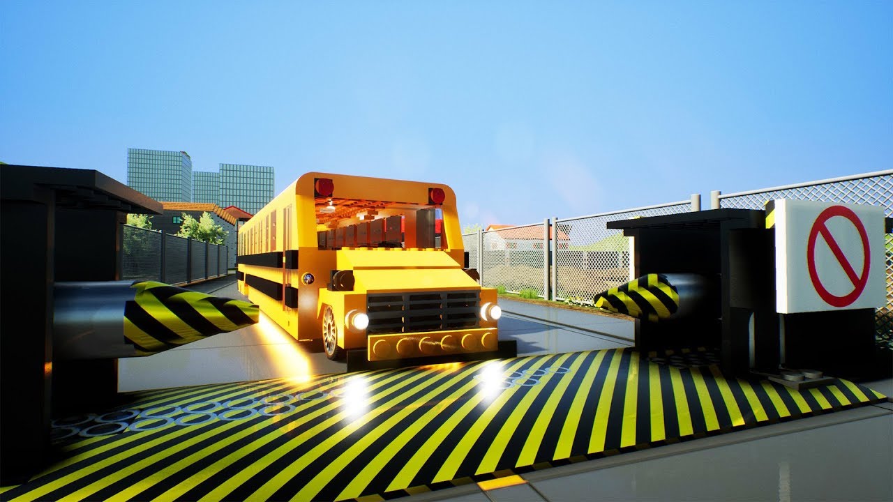 Car Trap Crashes, Car Explosions, Total Destruction | Brick Rigs