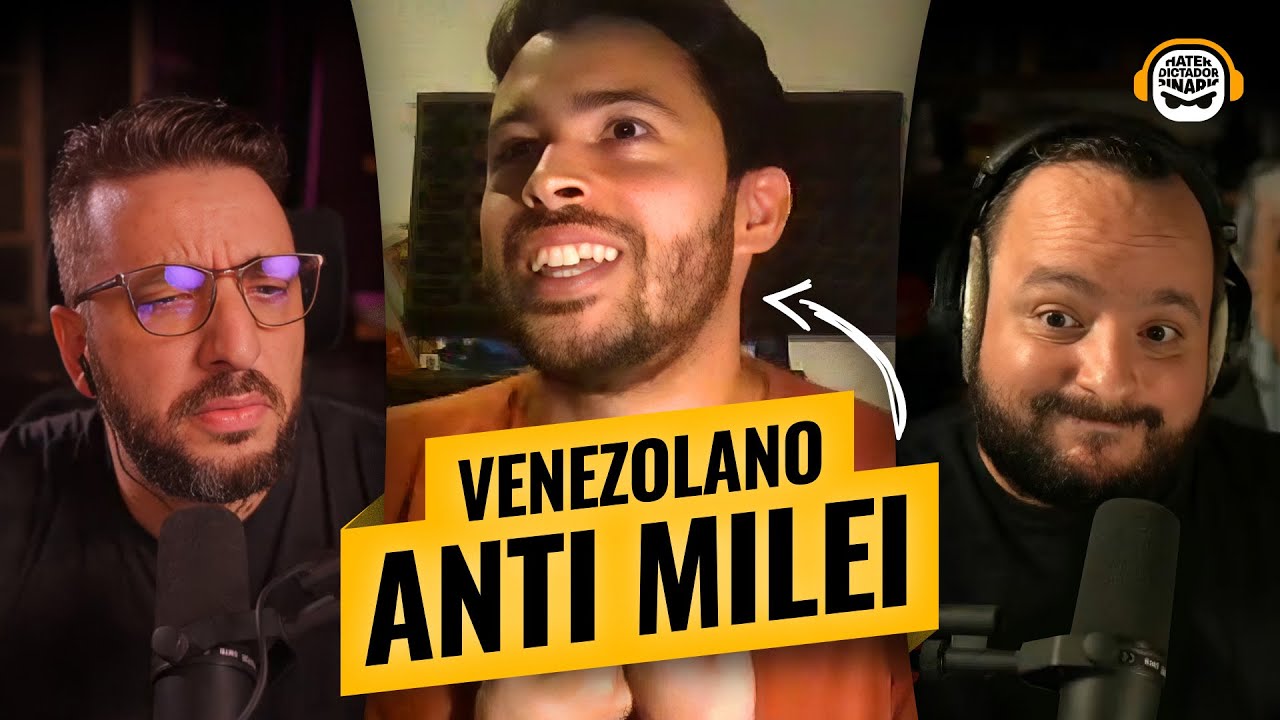 Debate con un INMIGRANTE venezolano ANTI MILEI