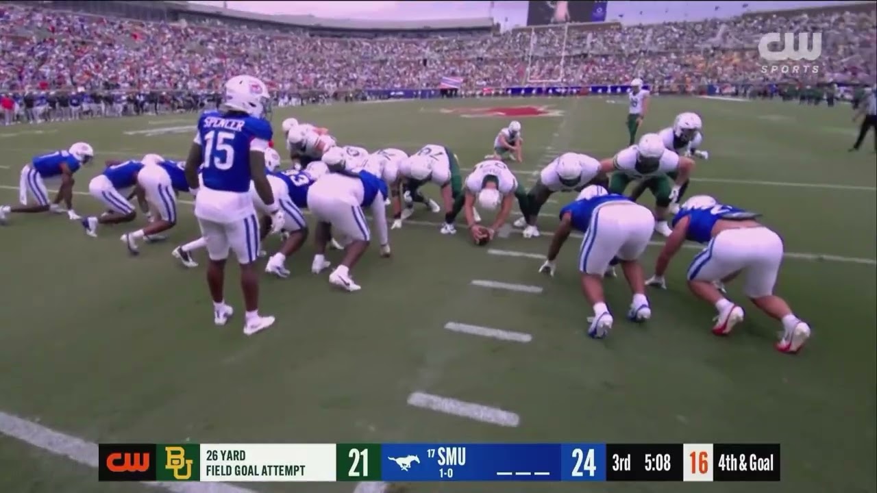 2025 Week 02 Baylor @ SMU in 22 minutes