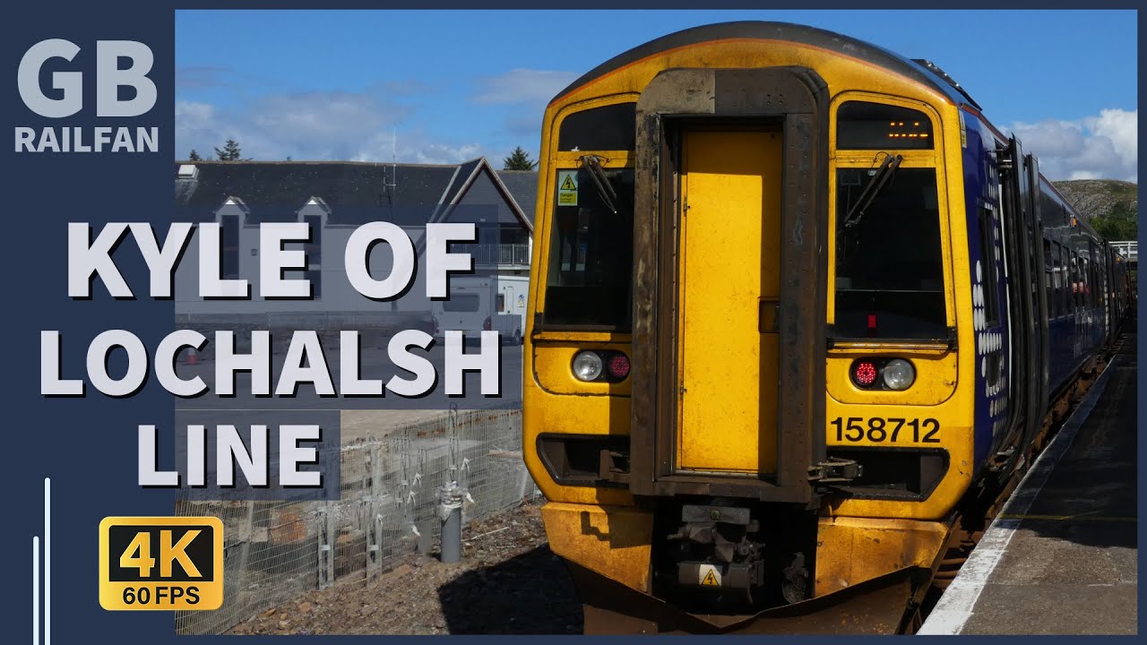 The Kyle of Lochalsh line - Inverness to Kyle of Lochalsh - 7th August 2023