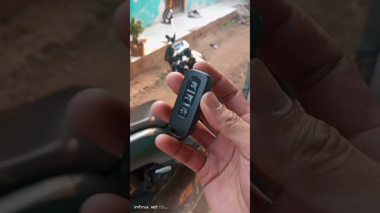 Pasang keyless Ke Scoopy/Vario 125 ISS Dengan Modul Bawaan motor.