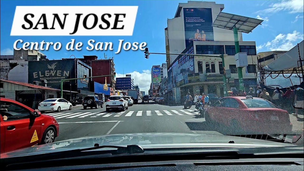 💥Conoce Costa Rica🚘/ San Jose centro en hora Pico asi es.  