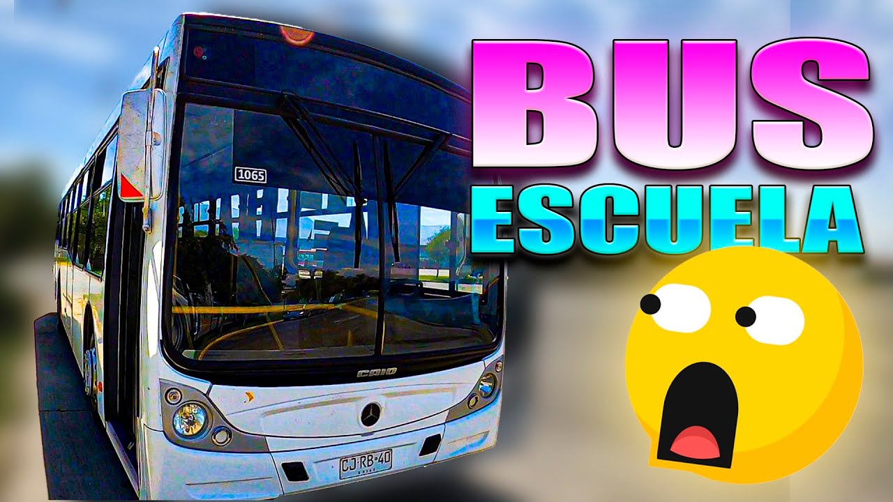 Porque es tan especial este BUS ?  buses escuela del Transantiago