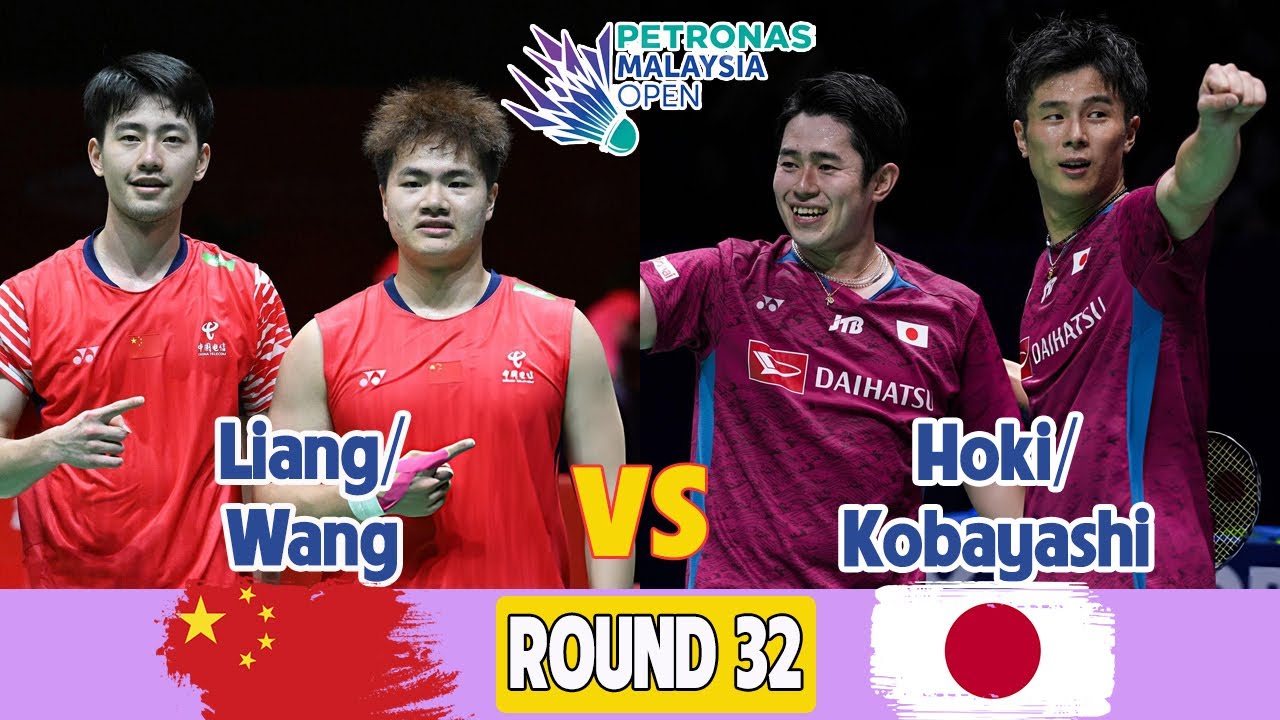 Liang/Wang (CHN) vs Hoki/Kobayashi (JPN) R32 MD-PETRONAS Malaysia Open 2026