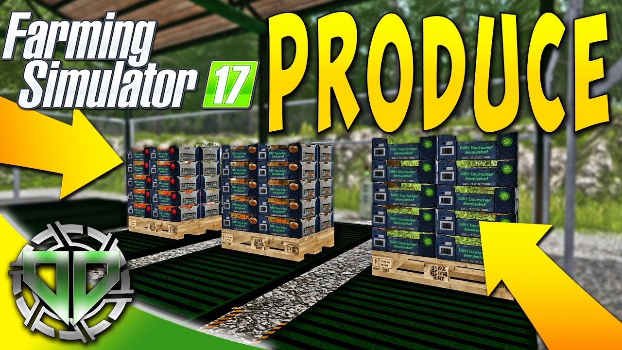 Snettertons Farm: Produce from the Greenhouse! : Farming Simulator 17 (PC)