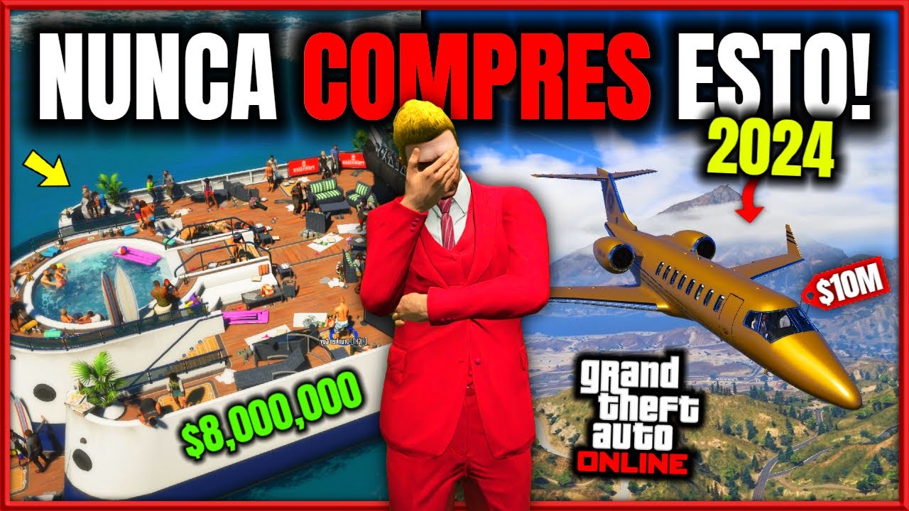 10 COSAS QUE NUNCA TIENES QUE COMPRAR en GTA ONLINE 2024