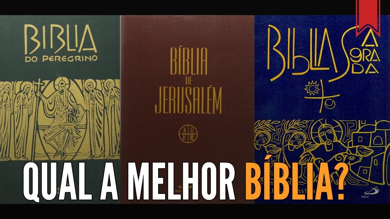 Bíblia do Peregrino, Bíblia de Jerusalém e Bíblia Pastoral: qual é a melhor?