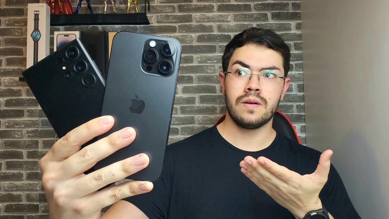 SAMSUNG S23 ULTRA vs iPhone 14 PRO MAX: TESTE DE CÂMERA, Bateria e muito mais!!