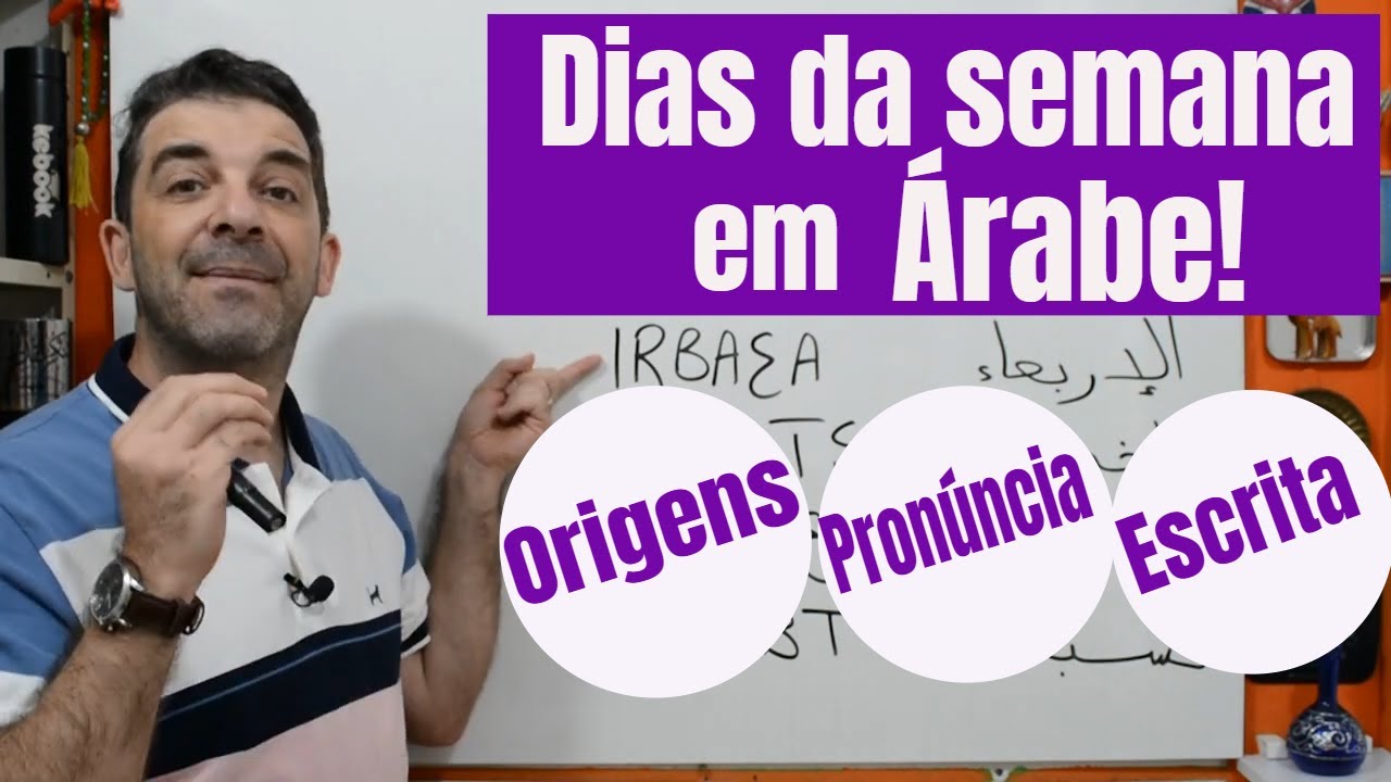 Dias da semana em Árabe - Origens, pronúncia e escrita!